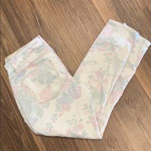 Vanilla Star floral print jeans